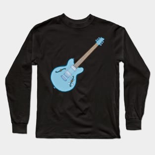 Semi acoustic guitar Long Sleeve T-Shirt